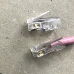 無線LAN　有線LAN　比較　RJ45　ケーブル　爪折れ修理